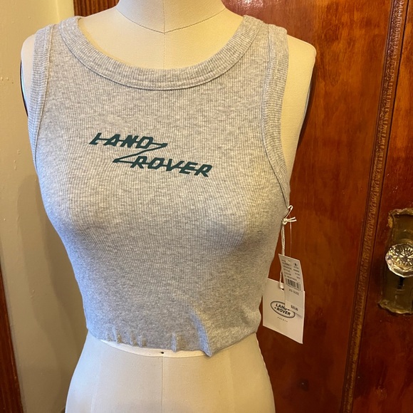 Pac Sun Land Rover Ribbed Tank Top - Picture 1 of 5